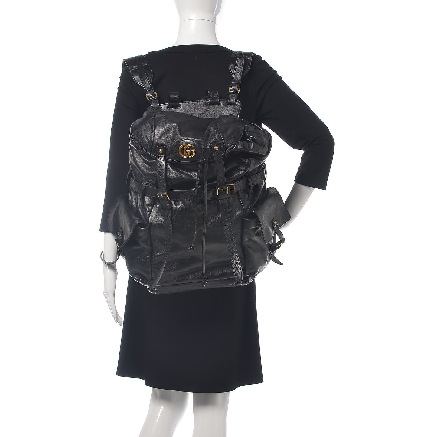 Piuma Lux Calfskin Re(Belle) Backpack Black