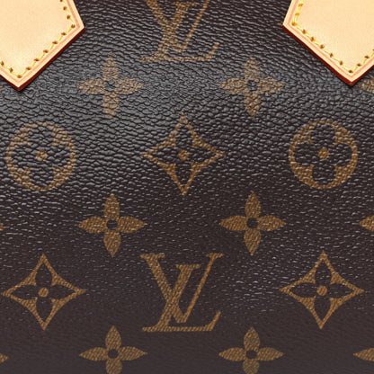 Louis Vuitton Monogram Speedy Bandouliere 20 Black 6 of 11