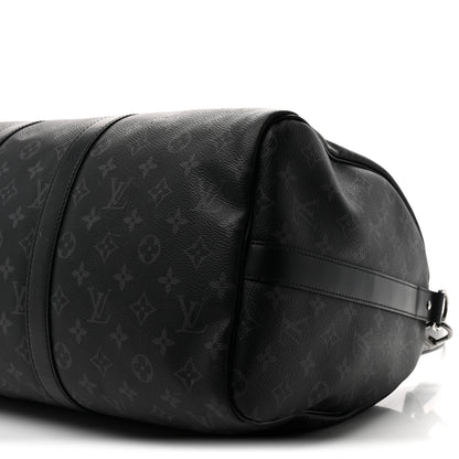 Louis Vuitton Monogram Eclipse Keepall Bandouliere 45 8 of 8