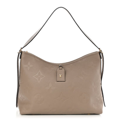 Louis Vuitton Empreinte Monogram Giant CarryAll MM Tourterelle 3 of 9