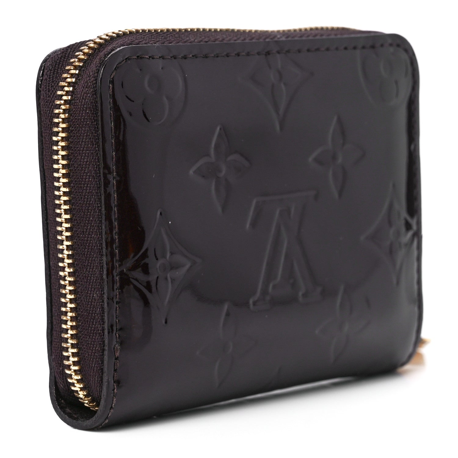 Louis Vuitton Vernis Zippy Coin Purse Wallet Amarante 3 of 11
