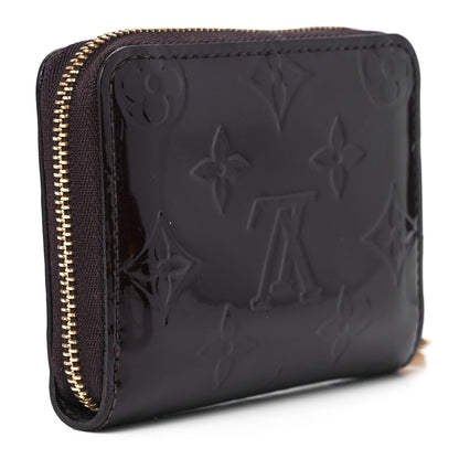 Louis Vuitton Vernis Zippy Coin Purse Wallet Amarante 3 of 11