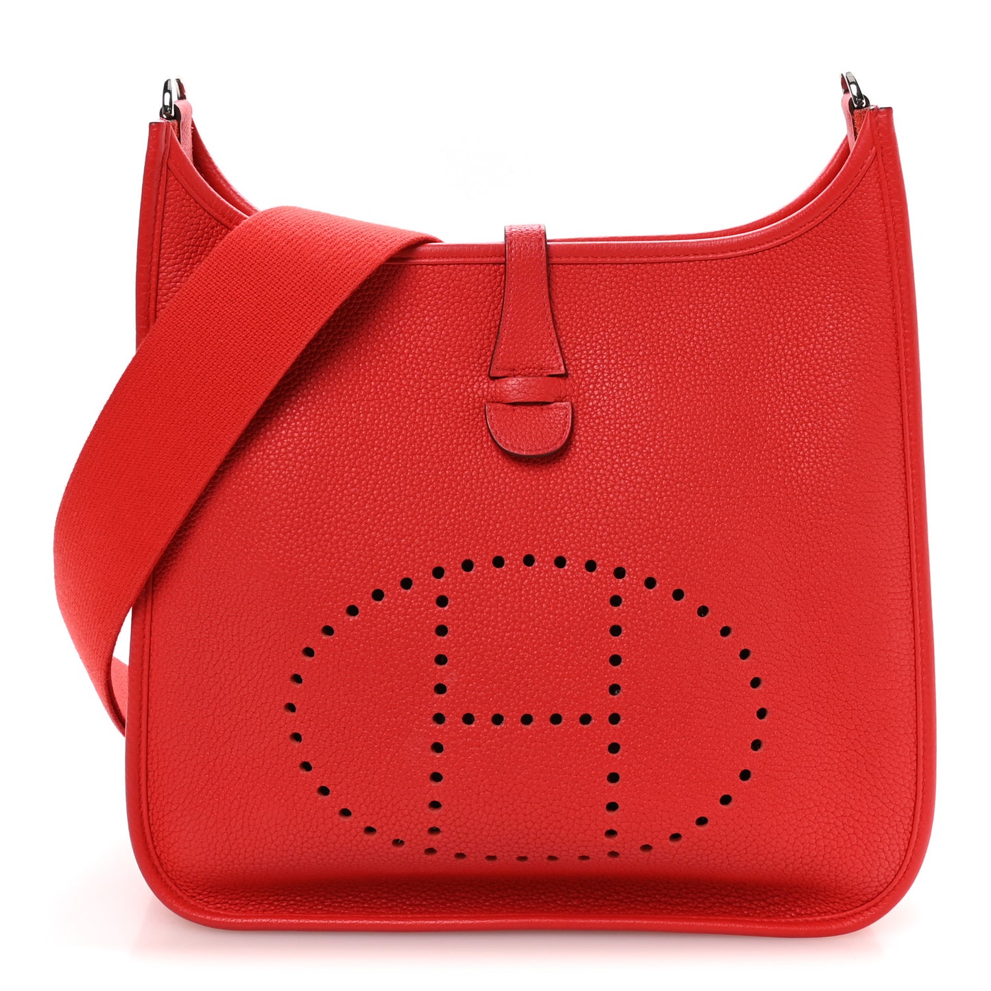 Taurillon Clemence EVELYNE III PM Rouge de Coeur