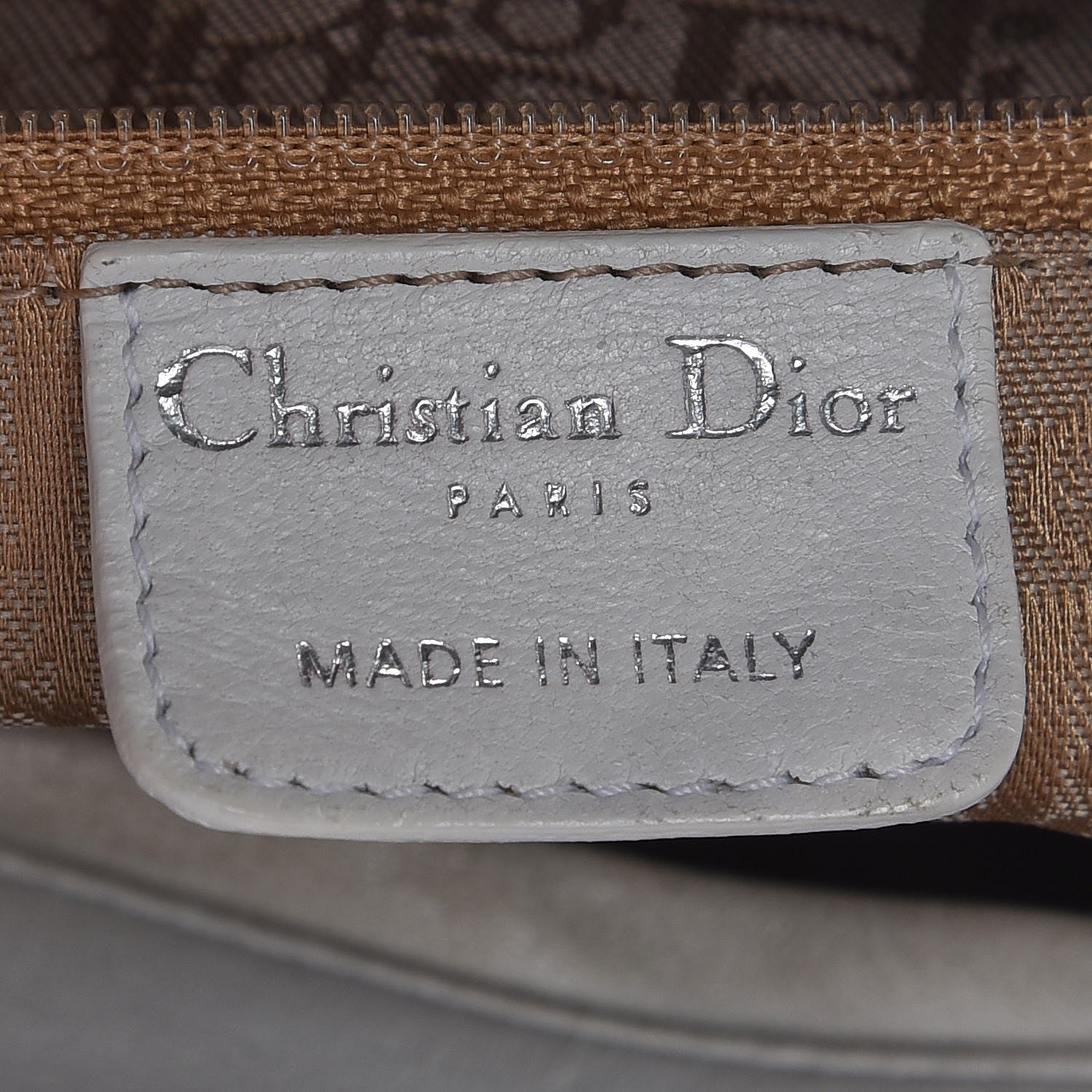 Christian Dior Lambskin Cannage Medium Lady Dior White 7 of 15