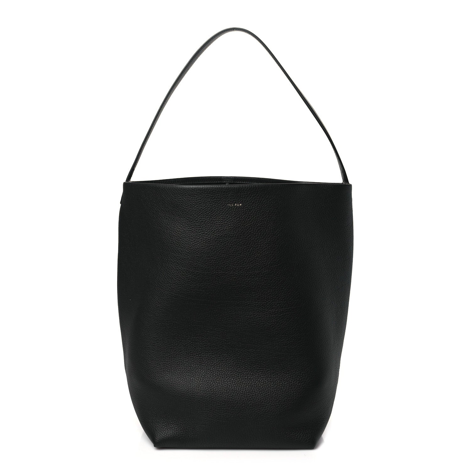 The Row Grained Calfskin Large N/S Park Tote Black 1 of 10