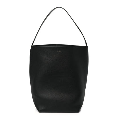 The Row Grained Calfskin Large N/S Park Tote Black 1 of 10
