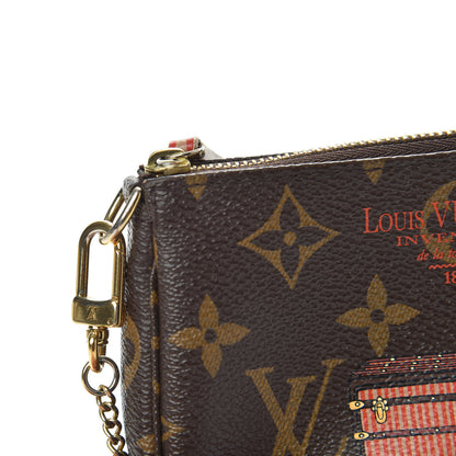 Louis Vuitton Monogram Trunks and Locks Mini Pochette Accessories 8 of 12