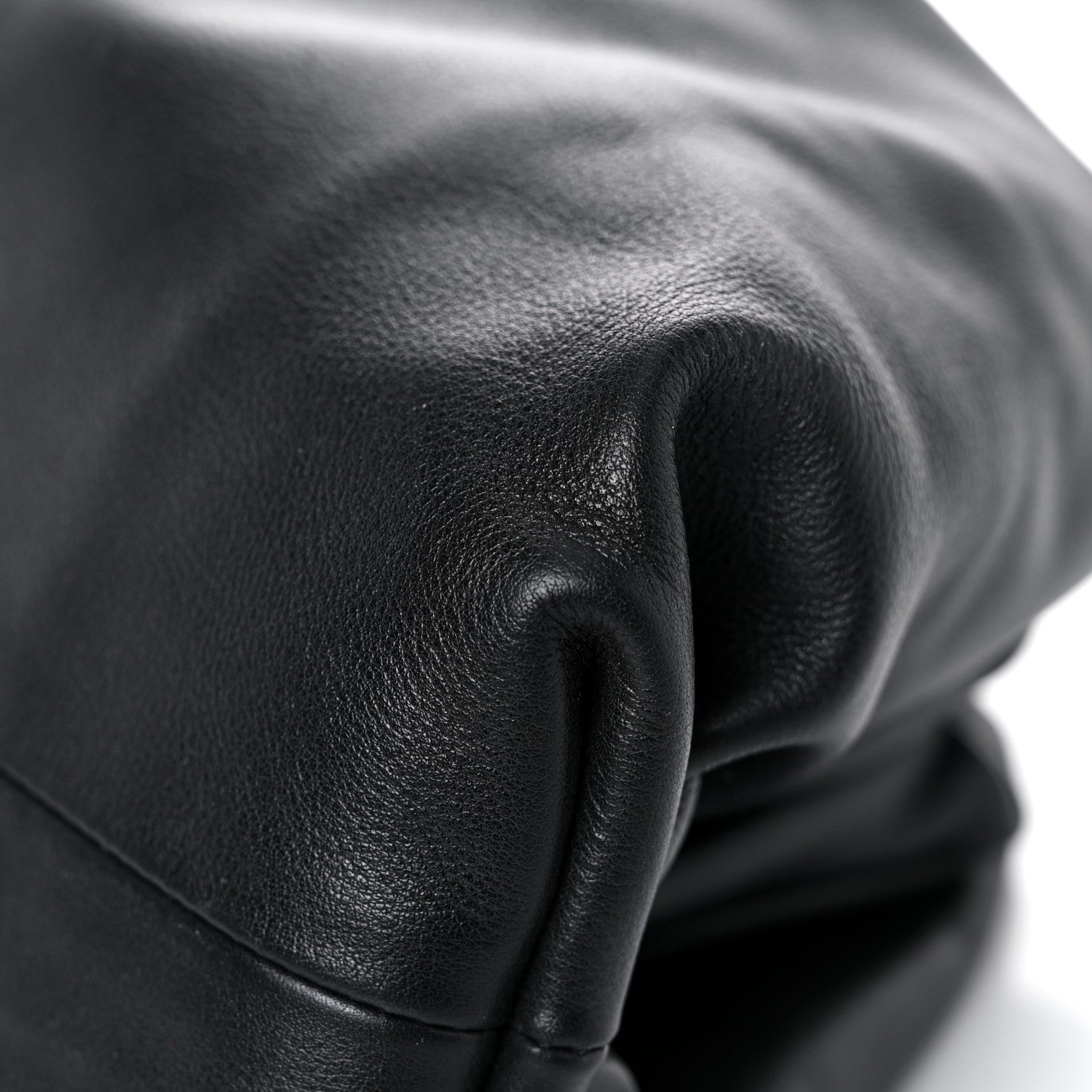 Bottega Veneta Smooth Butter Calf The Pouch Oversized Clutch Black 11 of 22