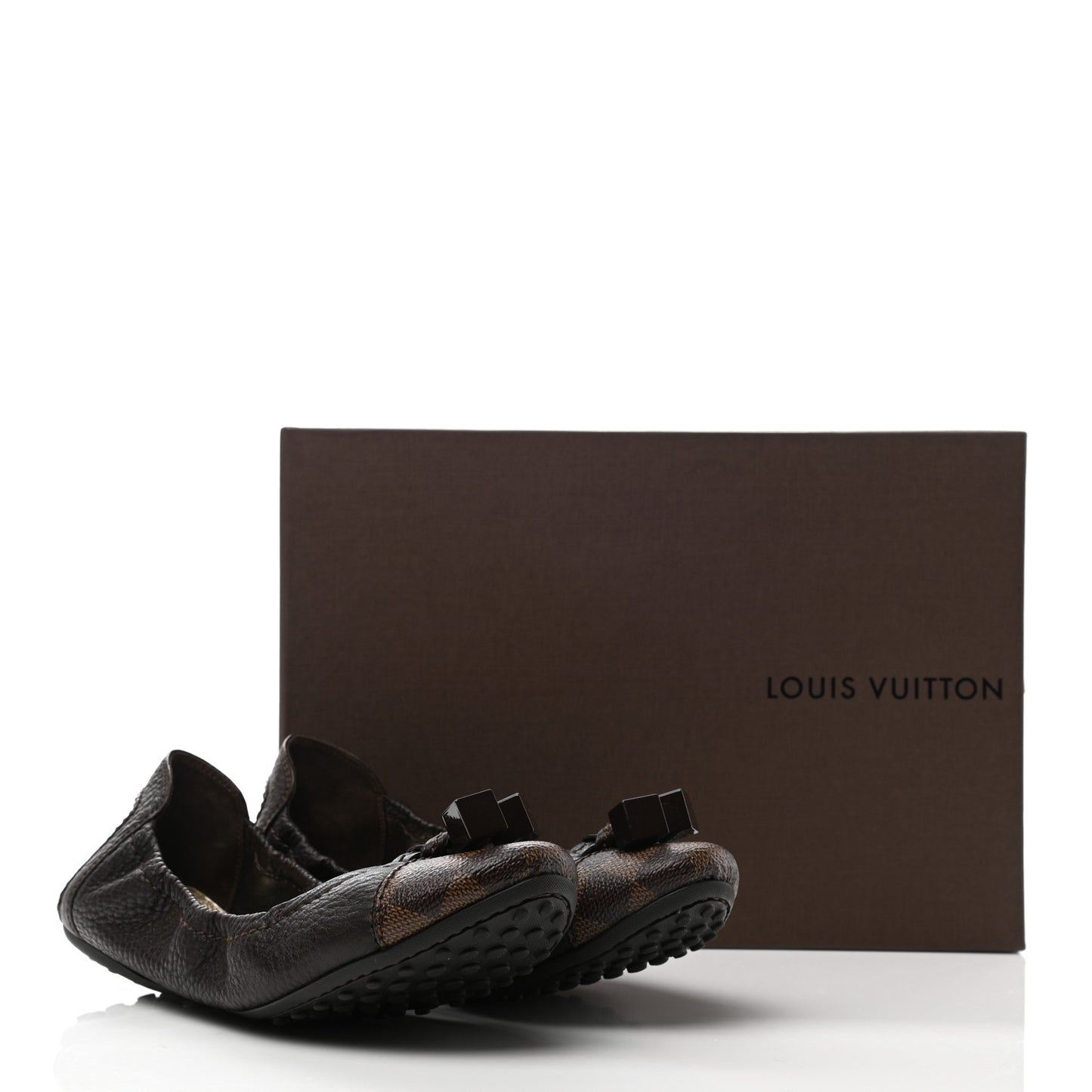 Damier Ebene Lovely Ballet Flats 37