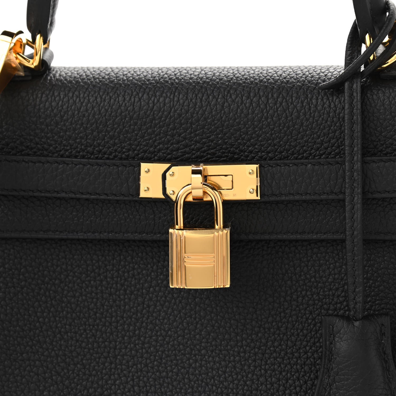 Hermes Togo Kelly Retourne 25 Black 8 of 11