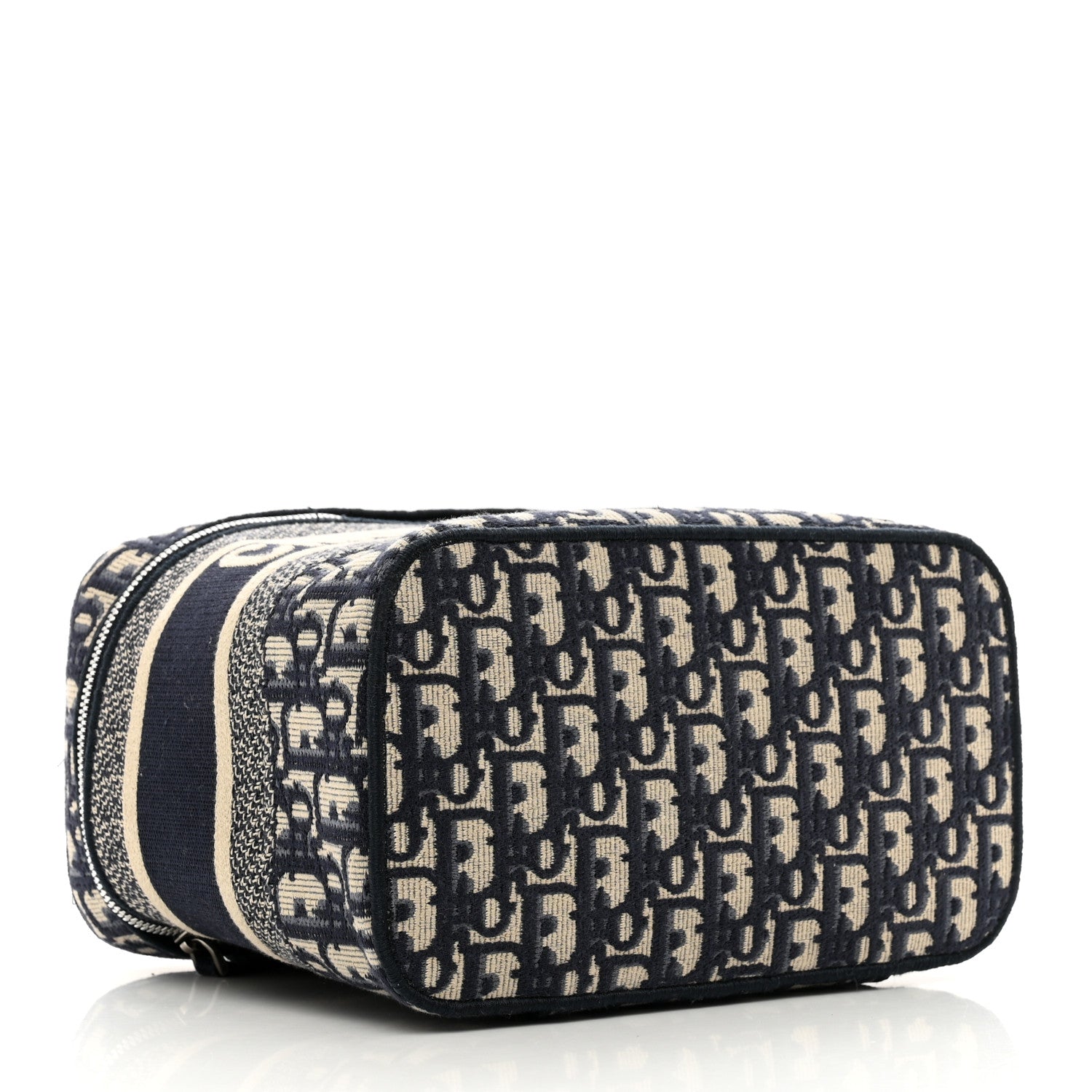 Christian Dior Oblique Diortravel Vanity Case Blue 4 of 11