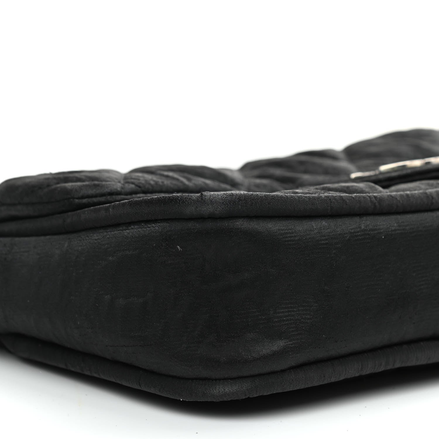 Chanel Coated Canvas Quilted Le Marais Flap Black 8 of 9