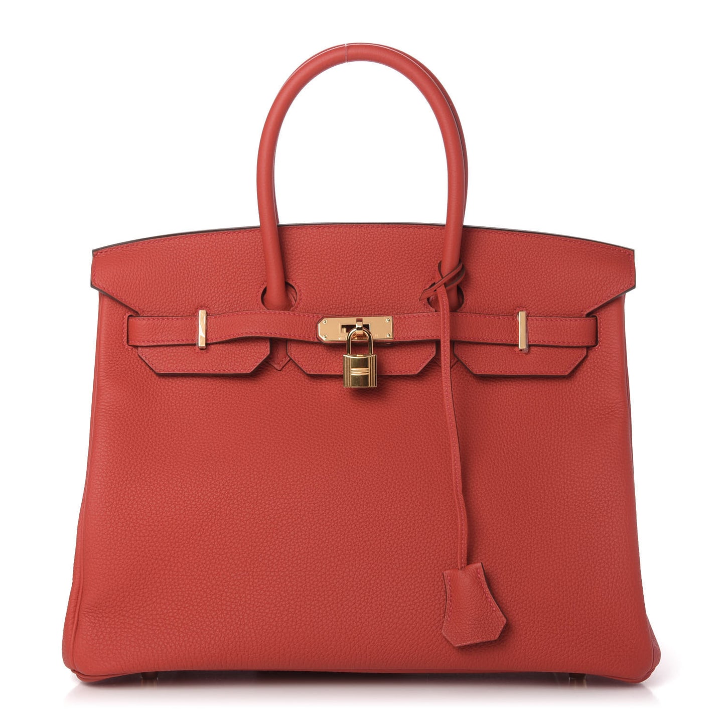 Togo Birkin 35 Rouge Tomate