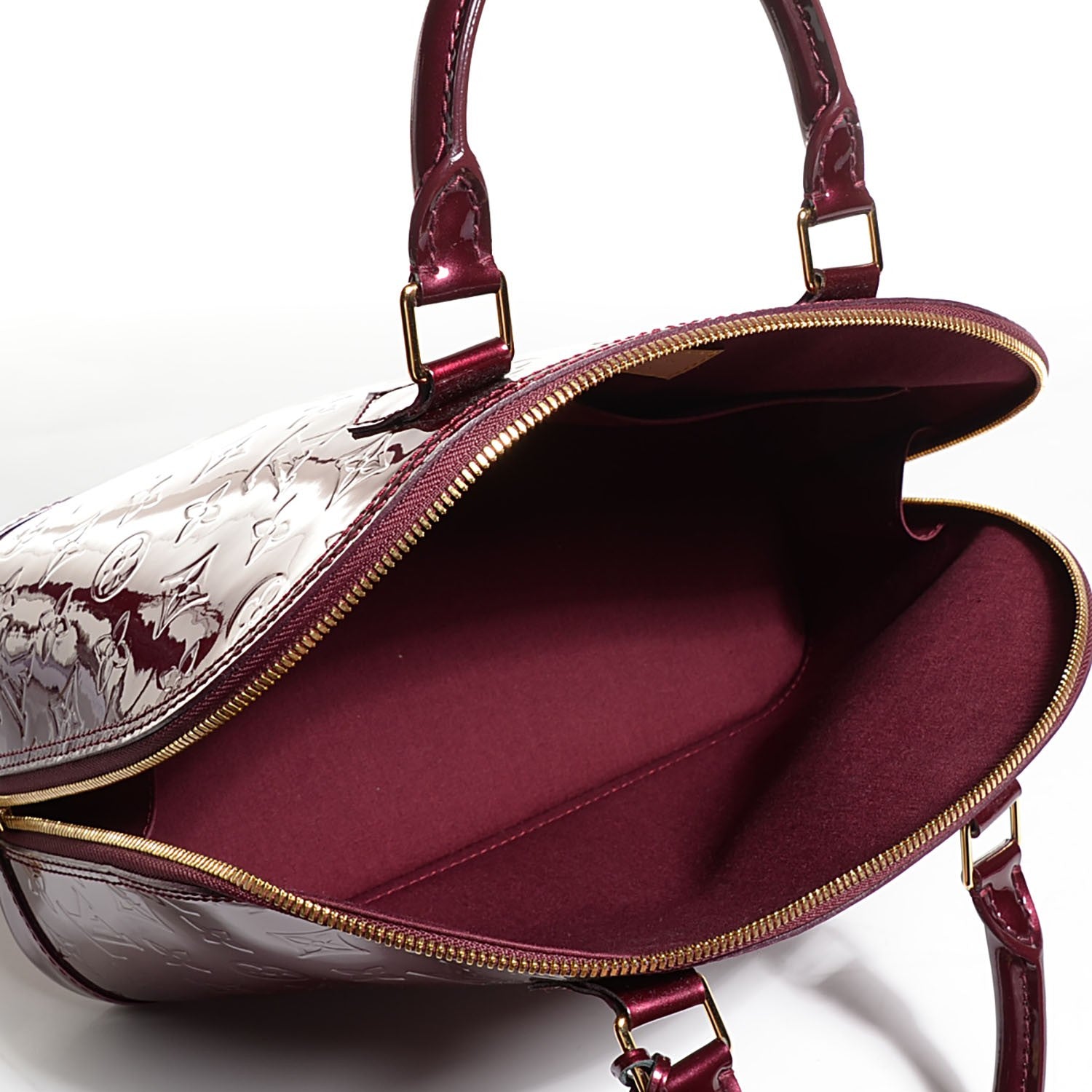 Louis Vuitton Vernis Alma PM Rouge Fauviste 5 of 7