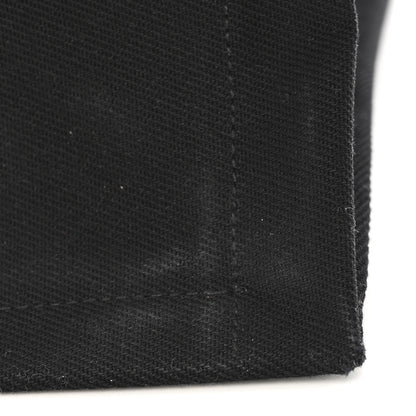 Saint Laurent Linen Calfskin Rive Gauche Tote Black 11 of 13