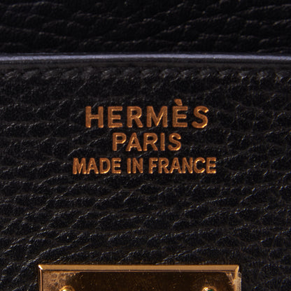 Hermes Ardennes Birkin 35 Black 24 of 29