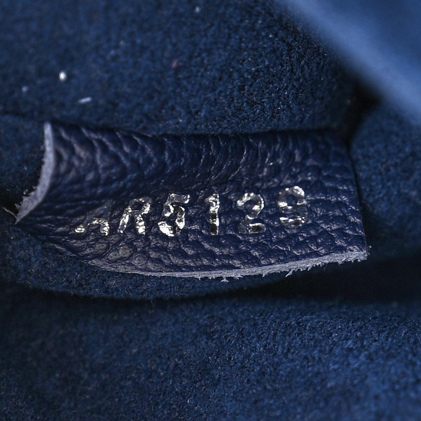 Epi Twist Tote Indigo