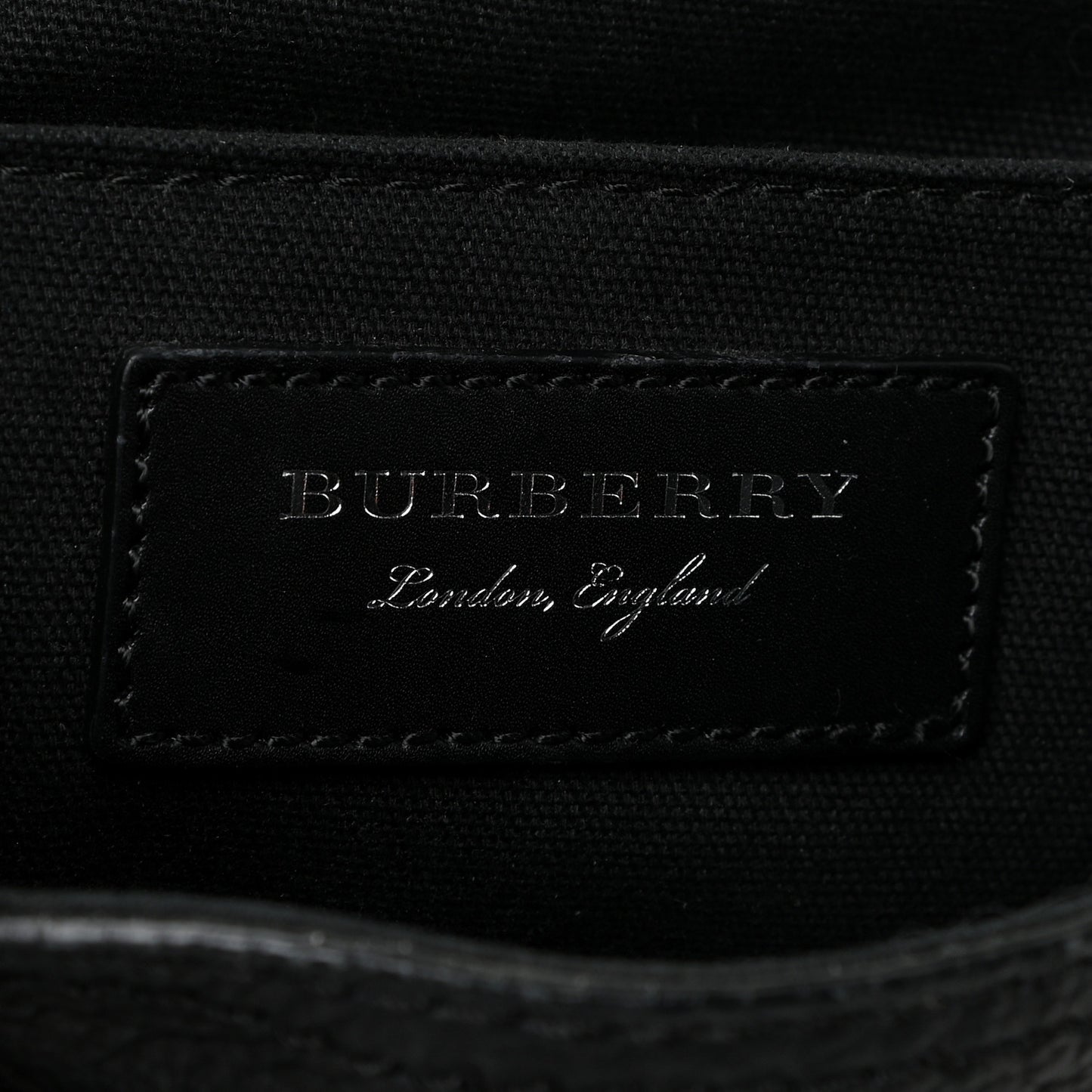 Soft Grain Calfskin Baby Bridle Saddle Bag Black