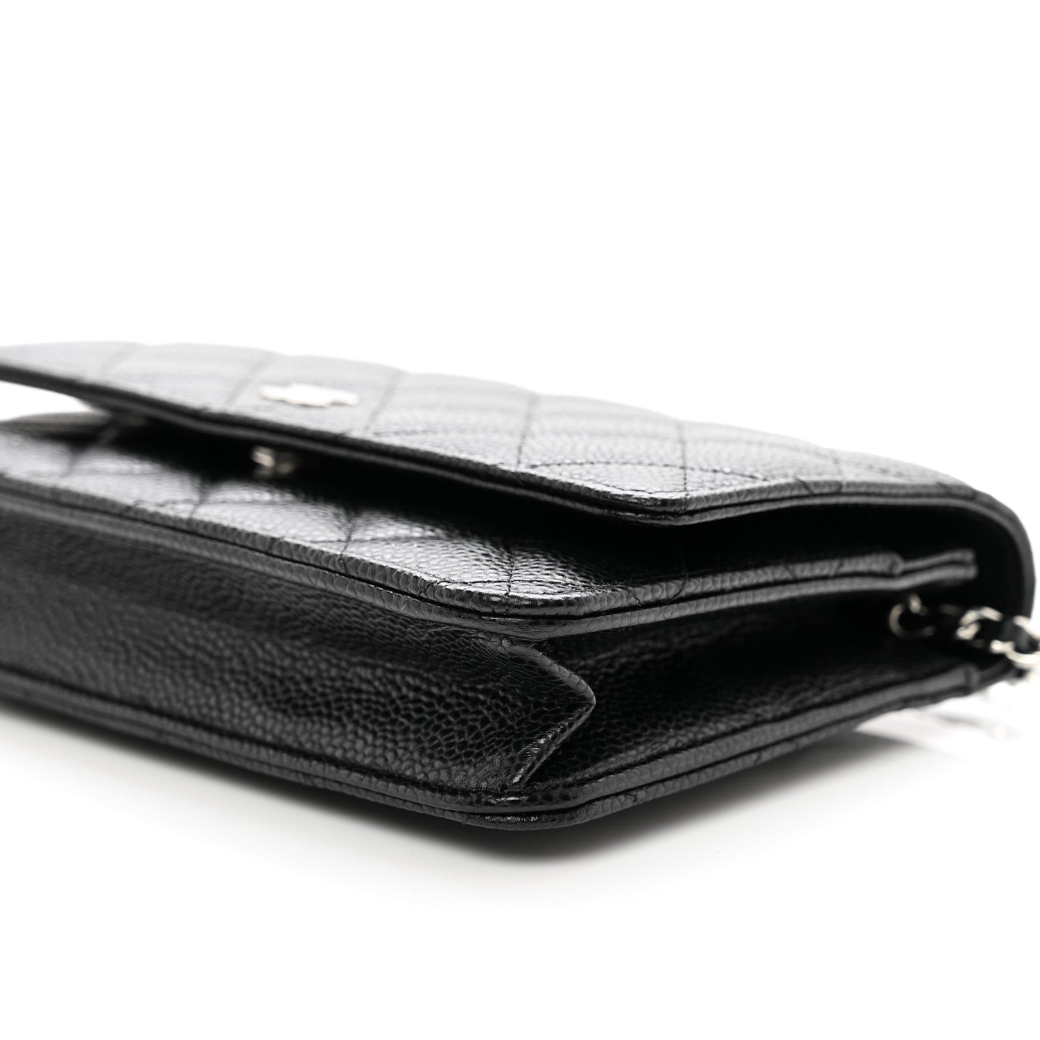 Chanel Caviar Quilted Wallet on Chain WOC Black 10 of 10