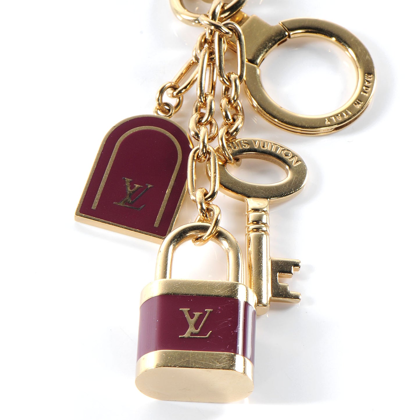 PTE Cles Cadenas Key Holder Violet