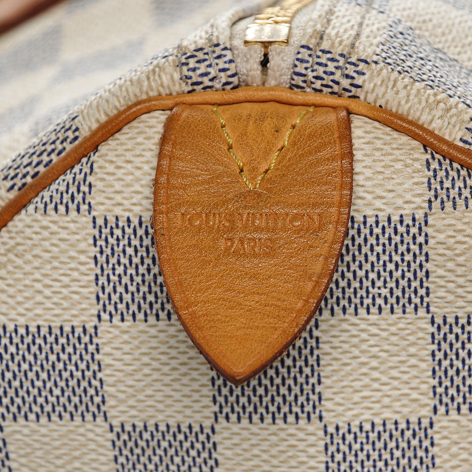 Louis Vuitton Damier Azur Speedy 35 6 of 10