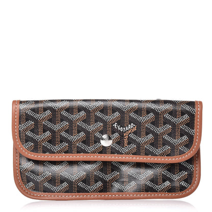 Goyard Goyardine Pouch Black Gold 1 of 6