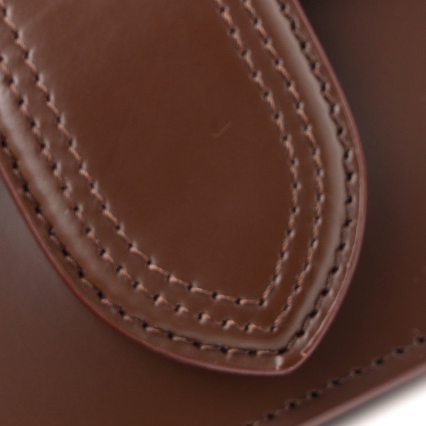 Smooth Calfskin Le Bambino Dark Brown