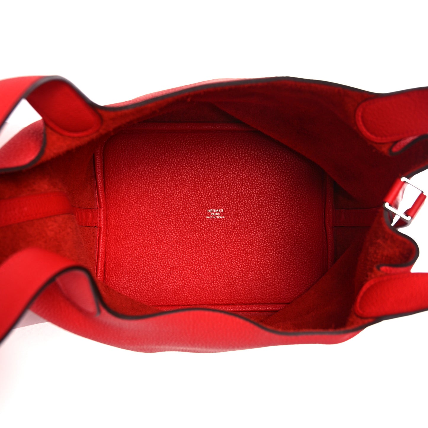 Taurillon Clemence Picotin Lock 22 MM Rouge De Coeur
