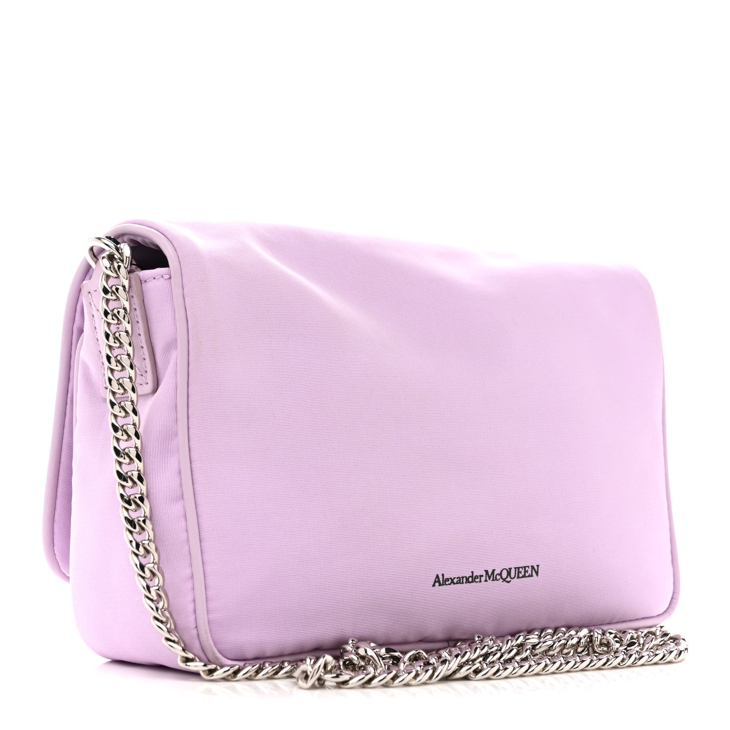 Alexander McQueen Nylon Skull Camera Crossbody Bag Lilac 3 of 12