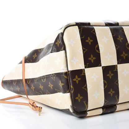 Louis Vuitton Monogram Rayures Neverfull GM 5 of 29