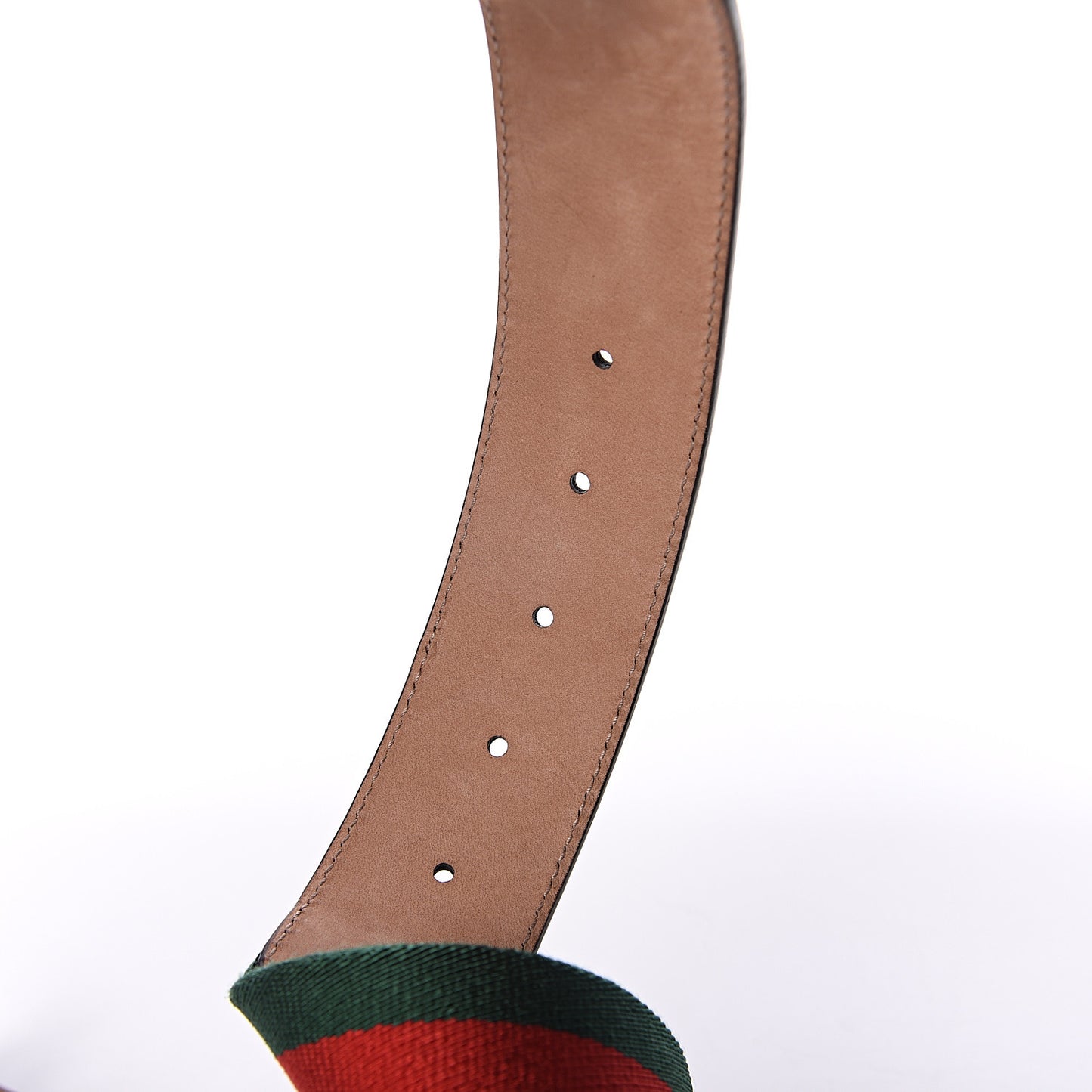 Calfskin Web Interlocking G Belt 85 34 Black