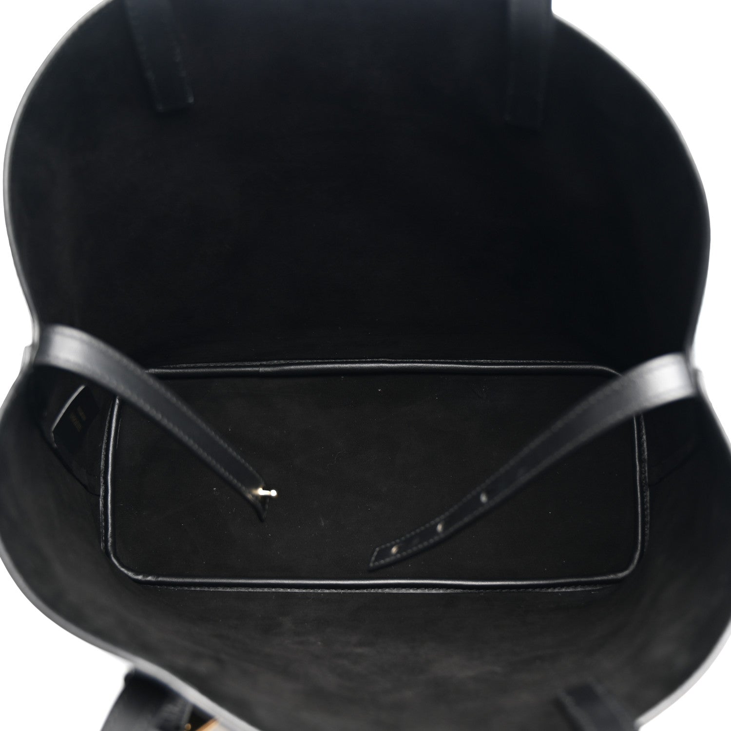 Salvatore Ferragamo Calfskin Charming Tote Black 6 of 12