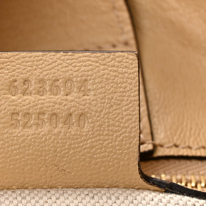 Gucci New Sakai Calfskin Lux Horsebit 1955 Tote Bag Bubble Tea 7 of 11