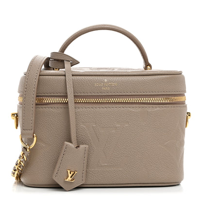 Louis Vuitton Empreinte Monogram Giant Vanity PM Tourterelle 1 of 9