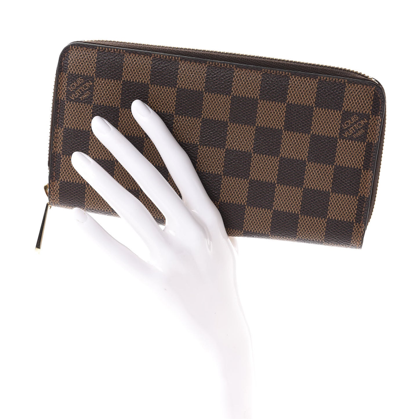 Damier Ebene Zippy Wallet