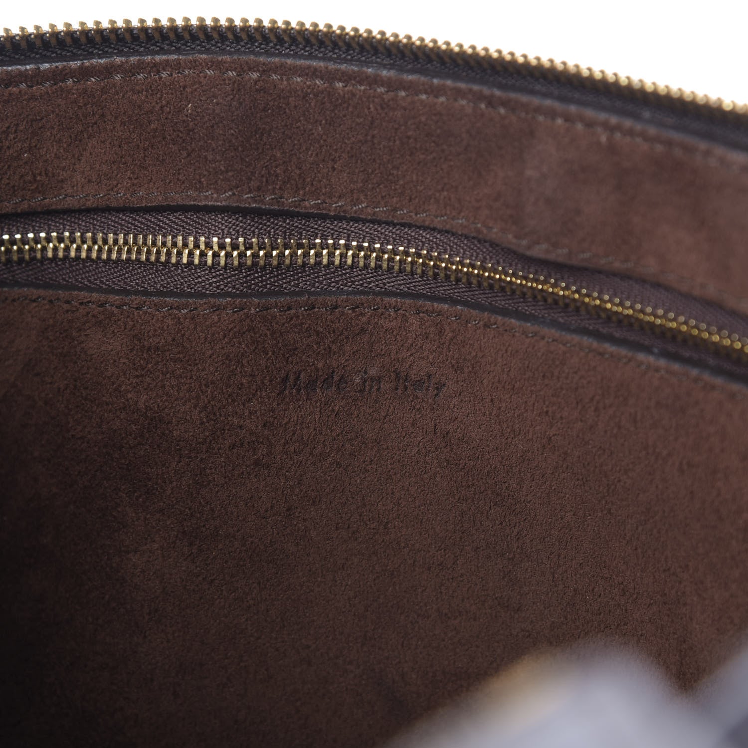 Celine Smooth Calfskin Large Edge Shoulder Bag Brown 9 of 9