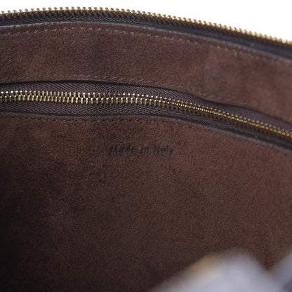 Celine Smooth Calfskin Large Edge Shoulder Bag Brown 9 of 9