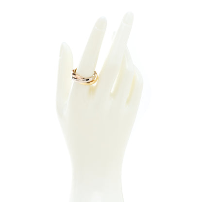 Cartier 18K Pink Yellow White Gold Classic Trinity Ring 58 8.25 2 of 7