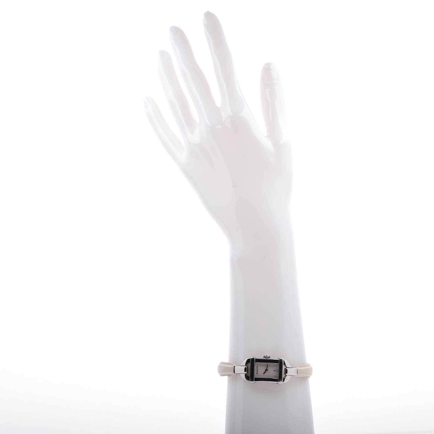Gucci Stainless Steel Calfskin 16mm 6800L Quartz Watch 6 of 6