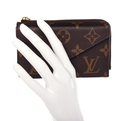 Louis Vuitton Monogram Recto Verso Card Holder Black 2 of 7
