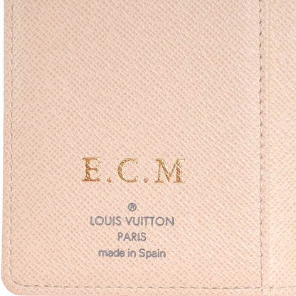 Louis Vuitton Damier Azur Small Ring Agenda Cover 7 of 8
