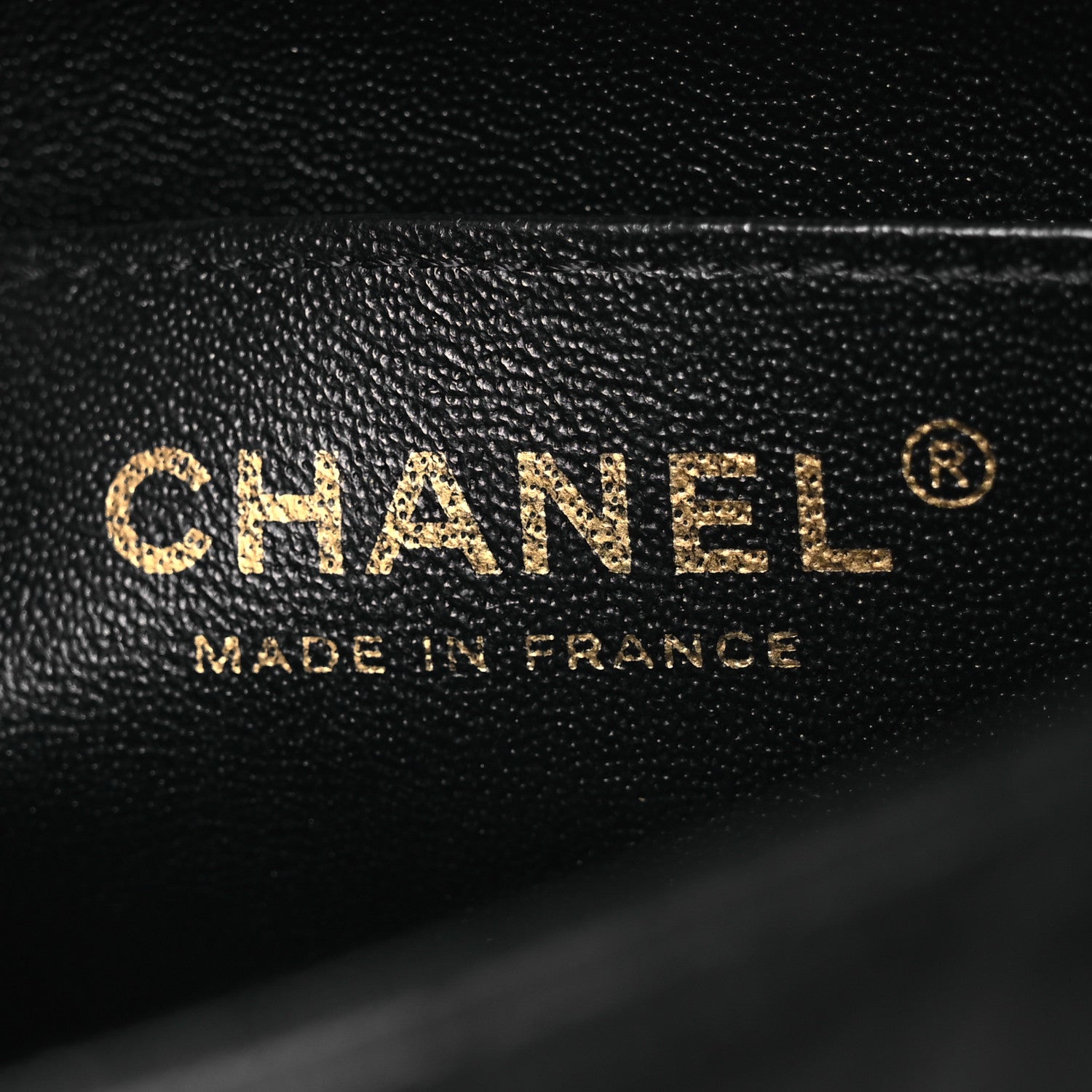Chanel Lambskin Chevron Quilted Mini Square Flap Black 6 of 13