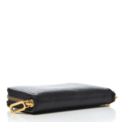 Burberry Goatskin Berkely Zip Around Wallet Black 4 of 6