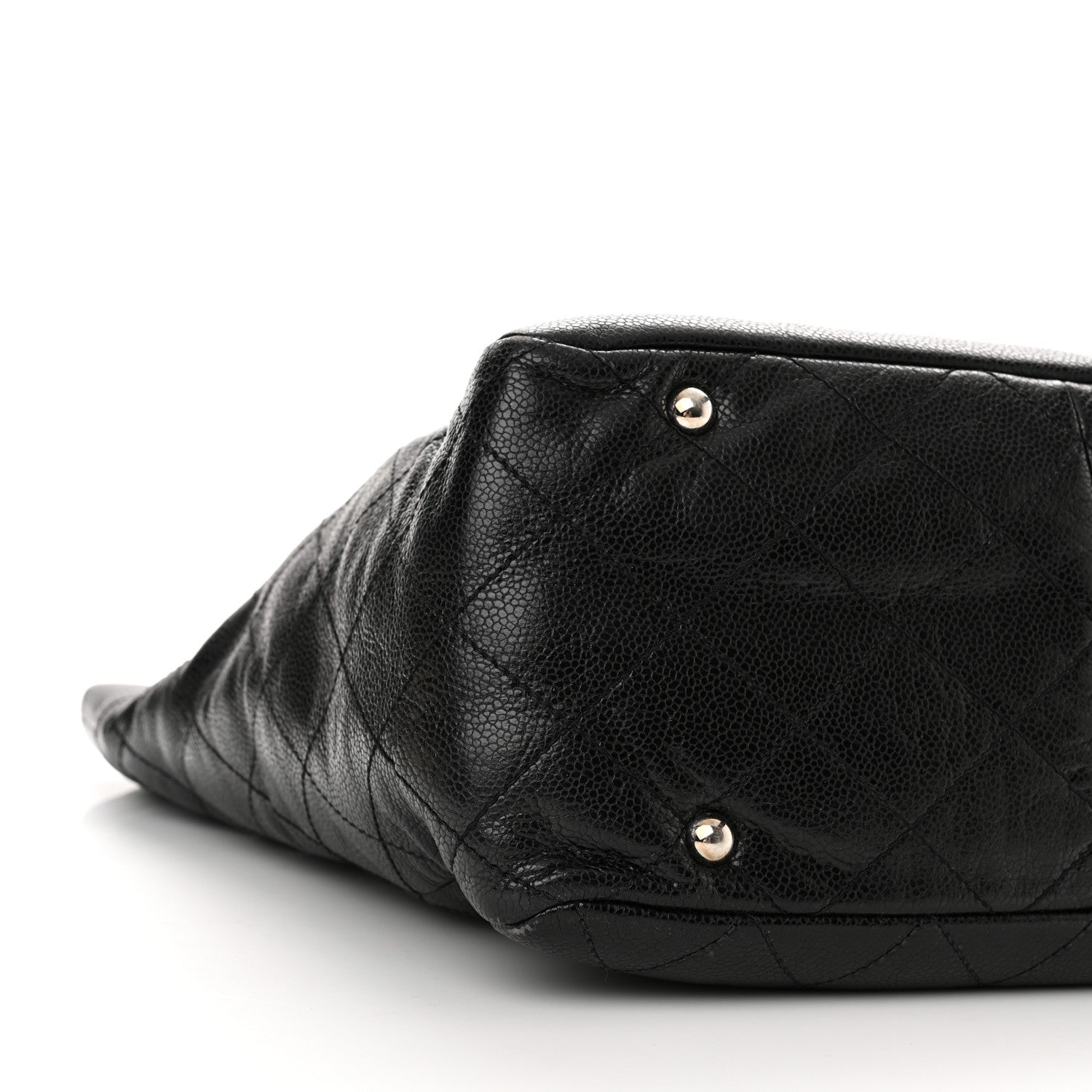 Chanel Soft Caviar Large Timeless CC Shoulder Bag Black 9 of 12