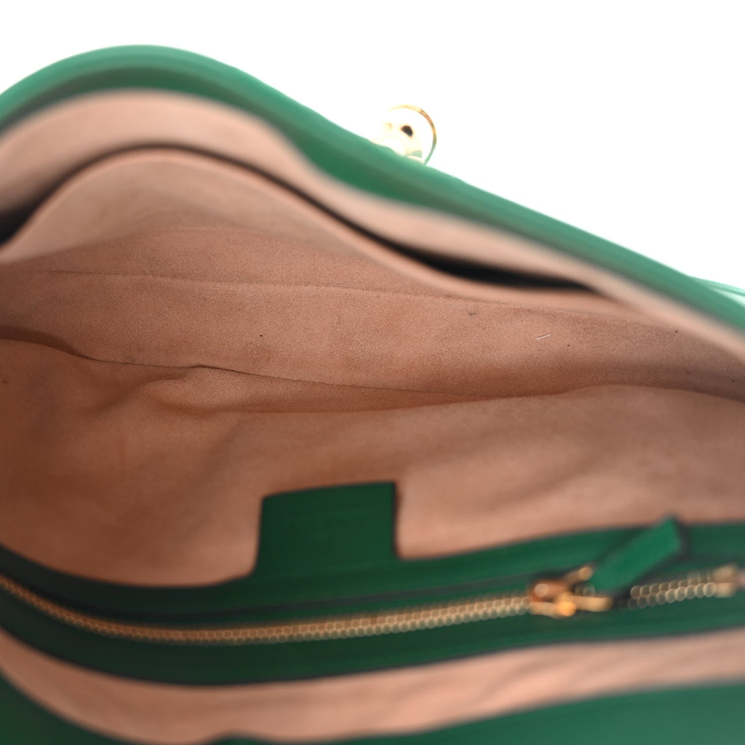 Gucci Boarded Dyana Lux Calfskin Small Jackie 1961 Hobo Emerald 5 of 13