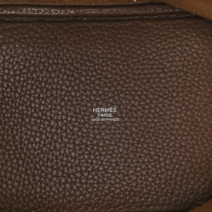 Hermes Taurillon Clemence Picotin Lock 18 PM Etoupe 6 of 12