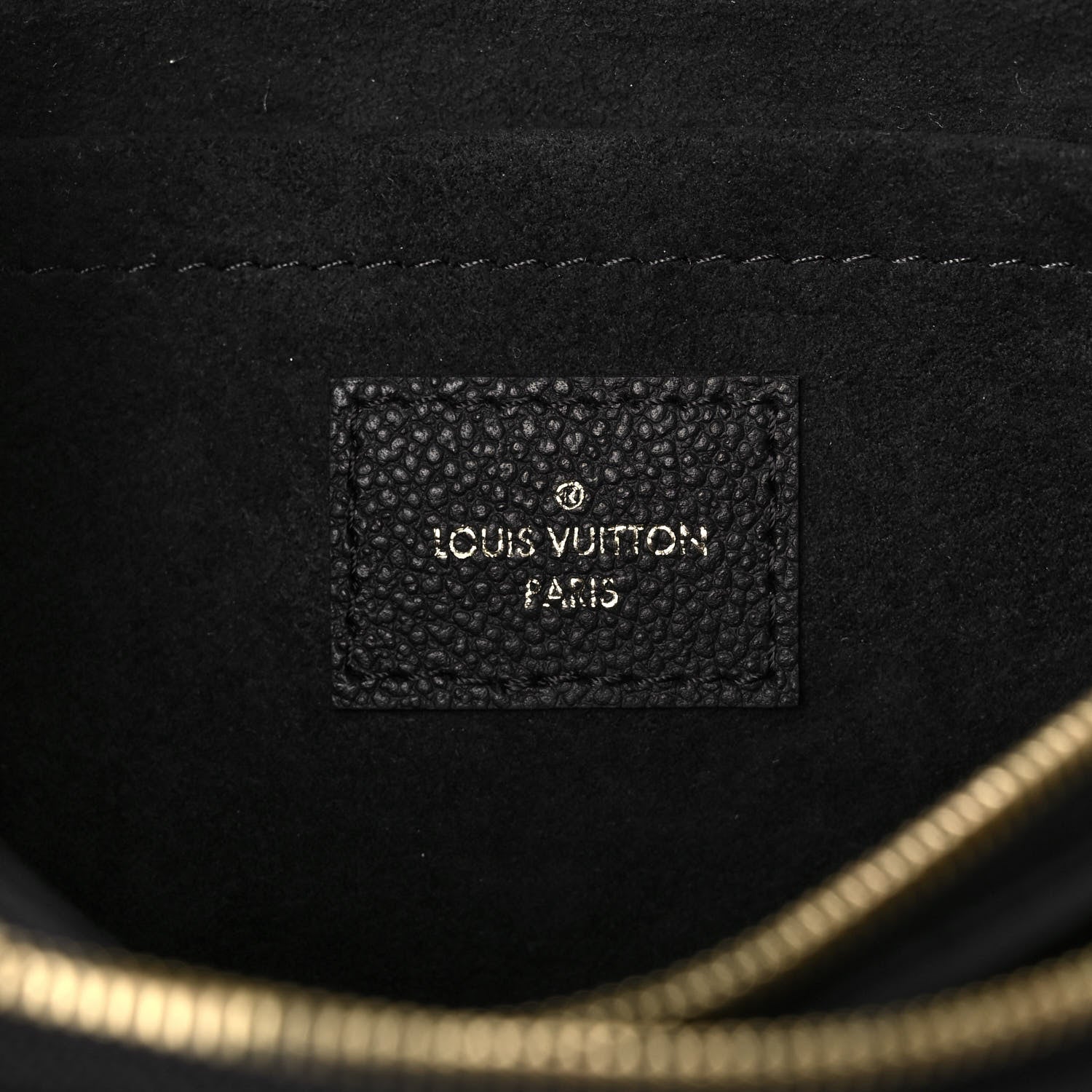 Louis Vuitton Empreinte Monogram Giant Multi Pochette Accessories Black 6 of 10