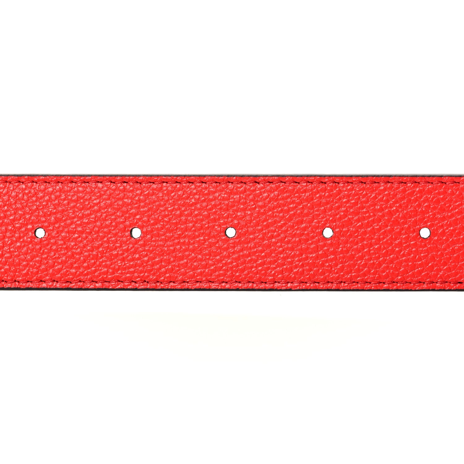 Louis Vuitton Monogram 30mm LV Initiales Reversible Belt 85 34 Coquelicot 4 of 5