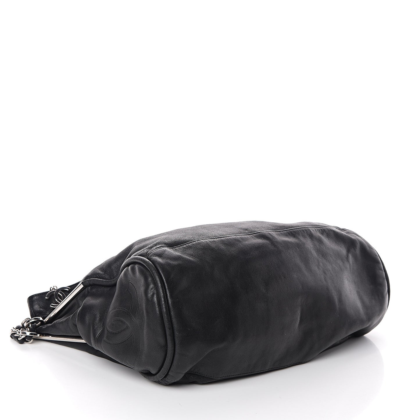 Lambskin Large Ultimate Soft Tote Black