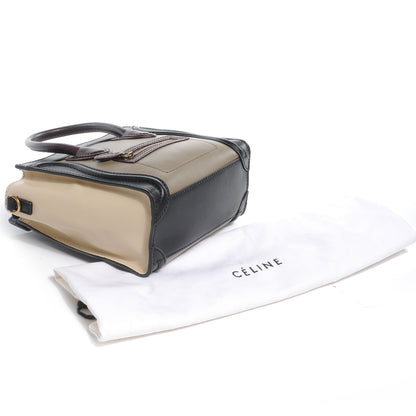 Celine Smooth Calfskin Nano Tri-Color Luggage 4 of 8
